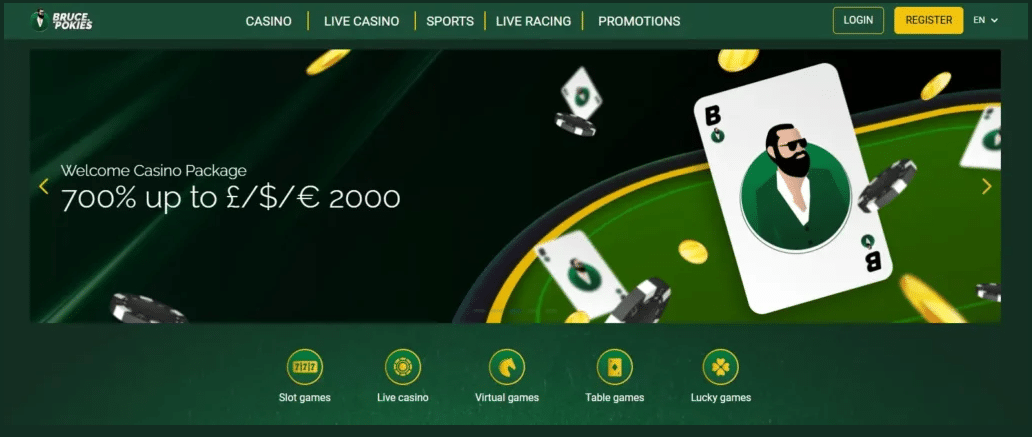 Exploring Bruce Pokies Casino Sportsbook